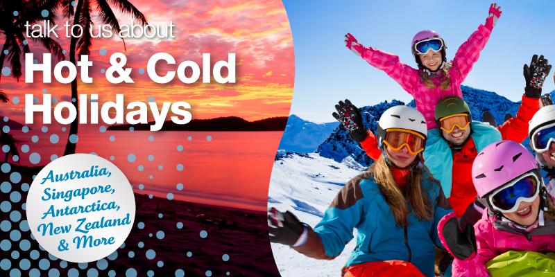 Talk to us about Hot &amp; Cold Holidays ★ Australia, New Zealand, Singapore, Antarctica &amp; More glynde.italk.travel/exclusive/talk…