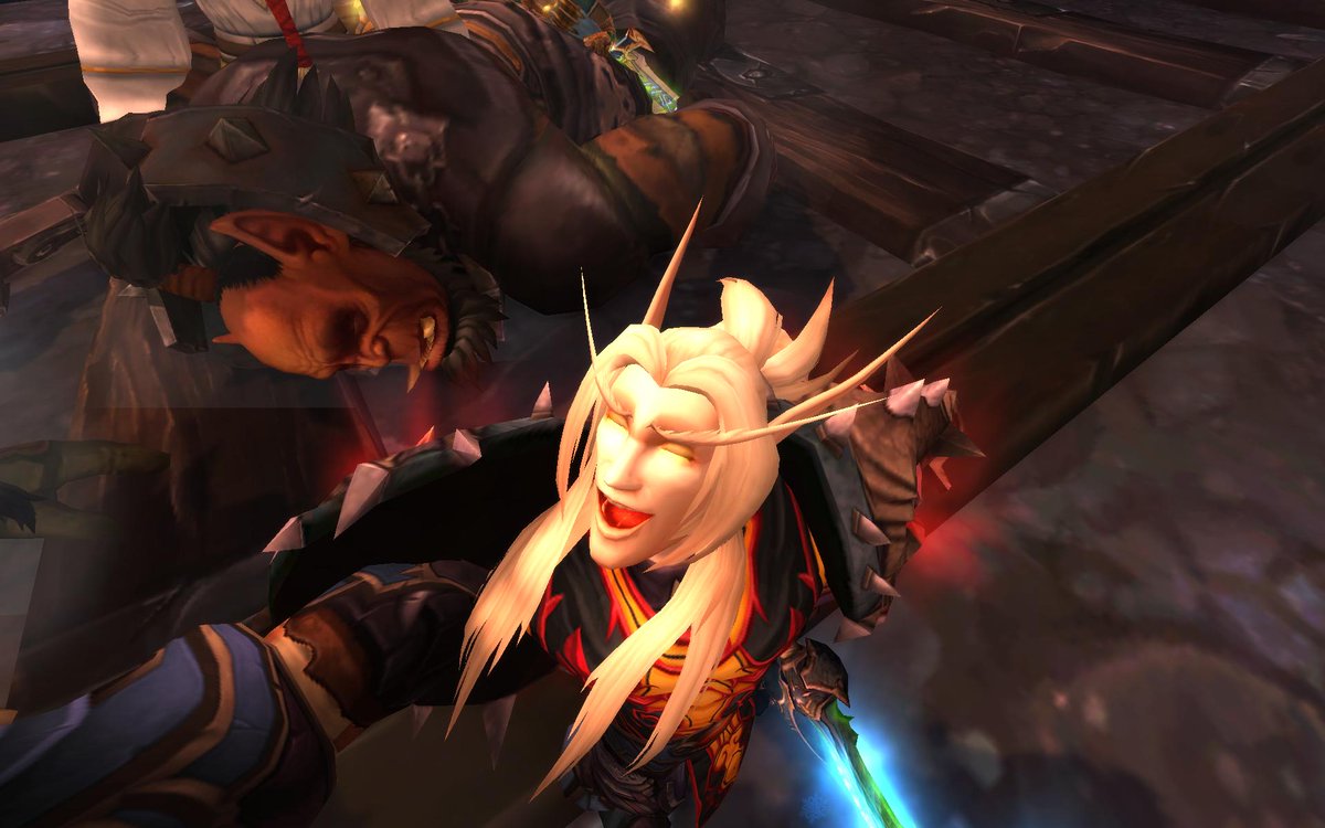 RogueHeist's tweet photo. I #shanked him.... right in the #caboose #Raid #Warcraft #Selfie #BRF #OperatorThogar http://t.co/NIpR2GCKZY