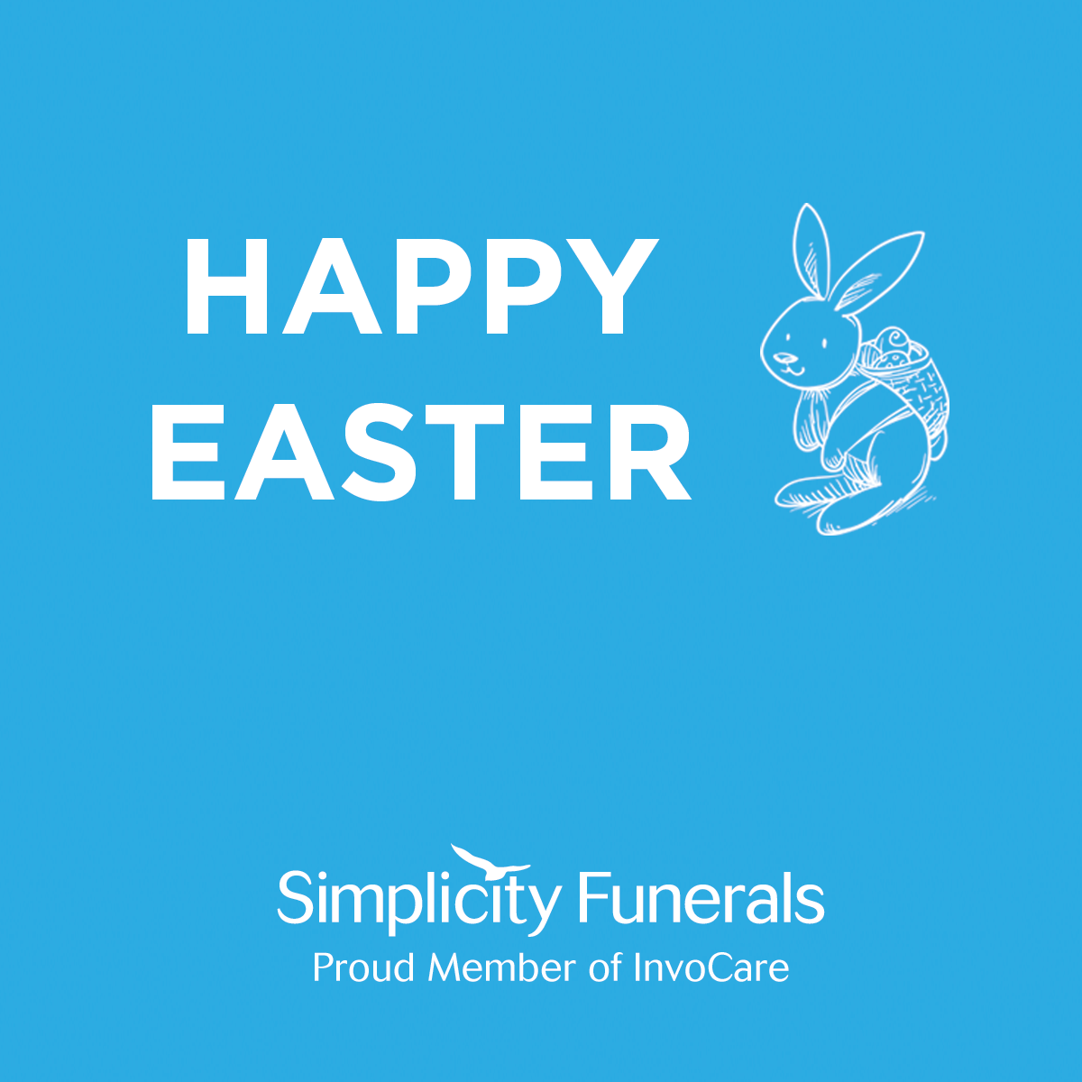 SimplicityAU's tweet photo. Happy Easter everyone, especially to all the kids whose faces are covered in chocolate. The Simplicity Funerals team. http://t.co/C2a1SfjbuE