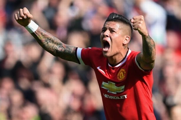 On this day, 1990. Marcos Rojo terlahir utk menjadi bagian dari Manchester United. Happy 25th birthday, 