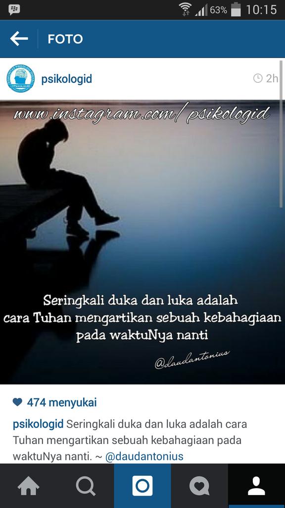 Seringkali duka dan luka adalah cara Tuhan mengartikan sebuah kebahagiaan pada waktuNya nanti. ~