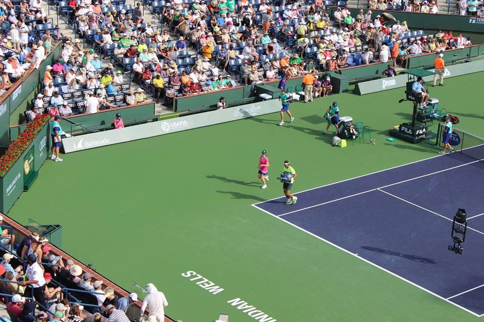 JGCraigs's tweet photo. My girl loved being a #ballkid thanks for the experience @BNPPARIBASOPEN ! #BNPPO15 @RafaelNadal http://t.co/zIRlED0qMa