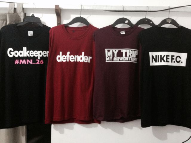 Situm69's tweet photo. Desain sesukamu mulai 80k
Bahan import Gildan style, sablon timbul. Bisa satuan
Wa : 085747555829
Bb : 53FED845 http://t.co/SlDeV4w3Wz