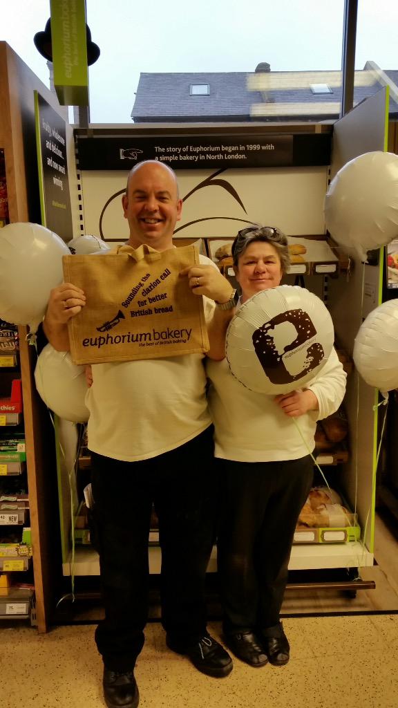 ebopsmanager1's tweet photo. Great launch east molesey well done guys #euphoriumbakery http://t.co/O5YUr85c4f