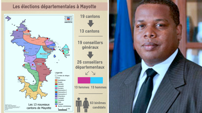 la1ere's tweet photo. #Departementales2015 à #Mayotte : 1er renouvellement du #CG976 depuis la départementalisation http://t.co/XK9KOIc5OJ http://t.co/kwKQQky5eh