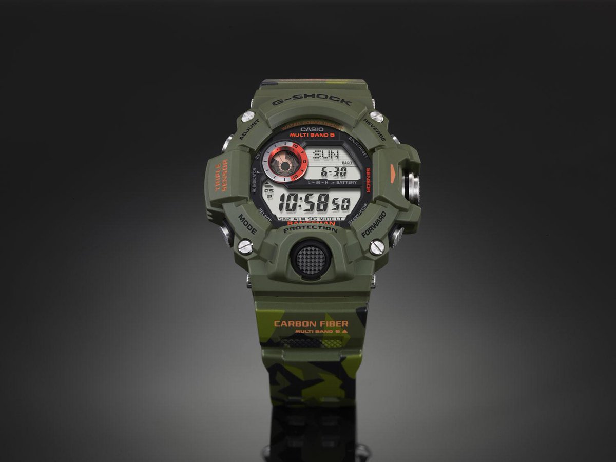 g shock rangeman carbon fiber band