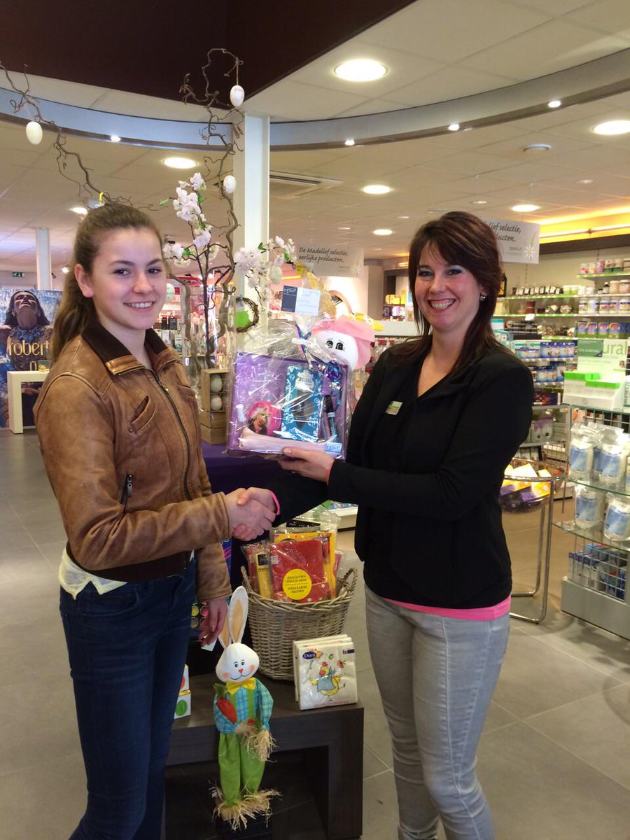 Ook de winnares van het Miss Sporty pakket heeft haar cadeau opgehaald. Veel plezier ermee Zoë!