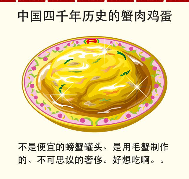 Jim Yeh 作为中华料理达人而制作的 中国四千年历史的蟹肉鸡蛋 看起来美味无比哦 现在的完成率是84 中华料理达人中
