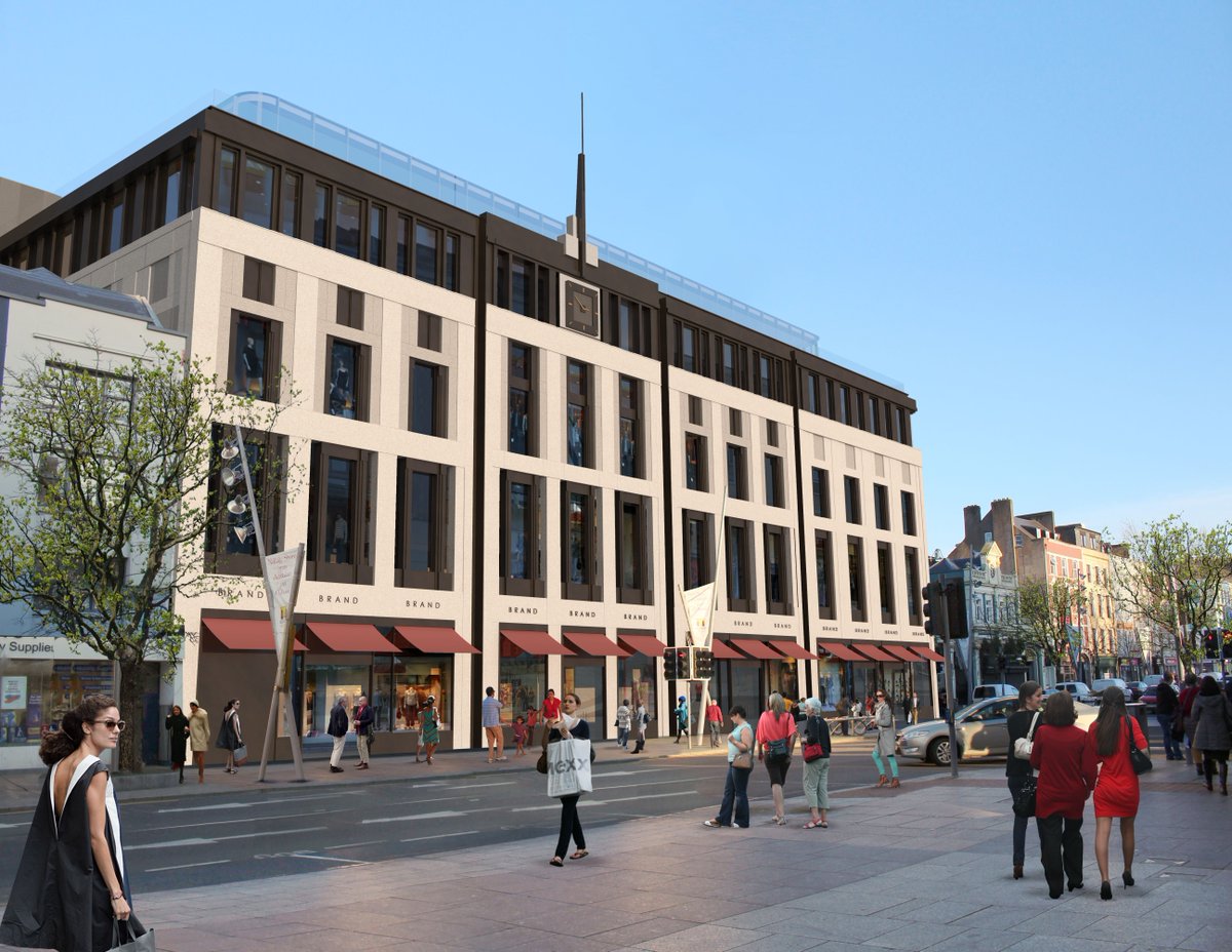 Plans lodged for the redevelopment of the Capitol Cinema site creating 450 new jobs. #Cork eveningecho.ie/cork-news/new-…