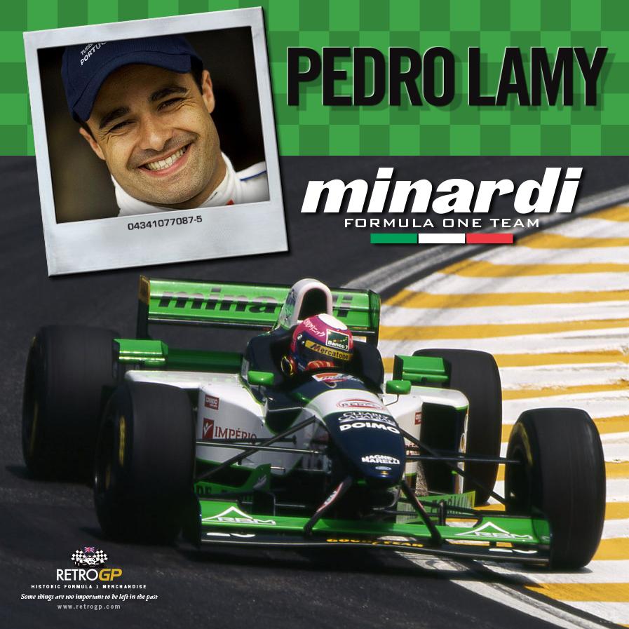 Car of the Day Minardi M195 driven by Pedro Lamy  who turns 43 today. Happy Birthday Pedro 