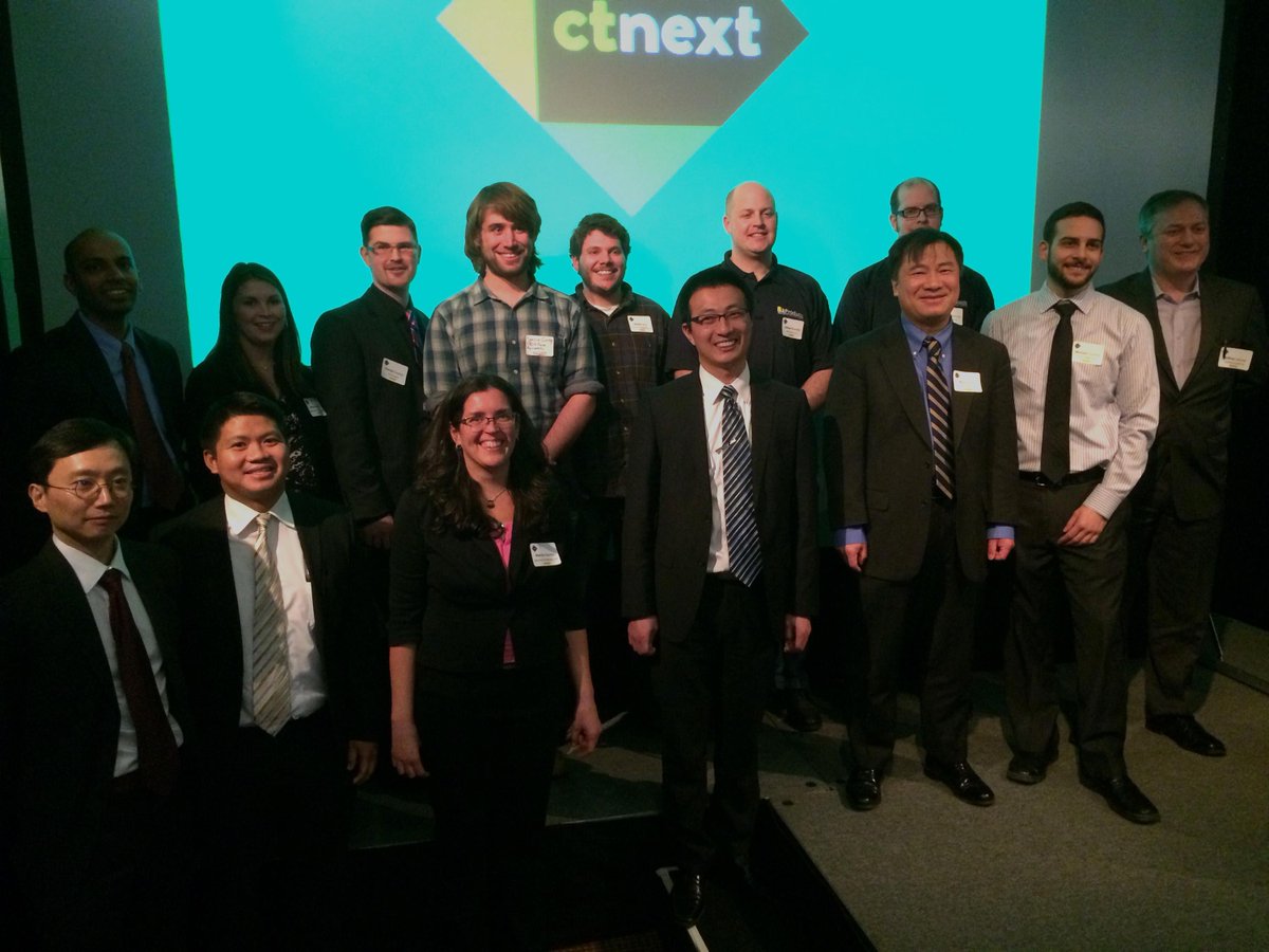 ctnext's tweet photo. And congrats to all finalists! #Biorasis, #EnviroPower, #EnviroWerks, #Gracomics, @LambdaVision. #EIAStamford http://t.co/advvUYHOZ9