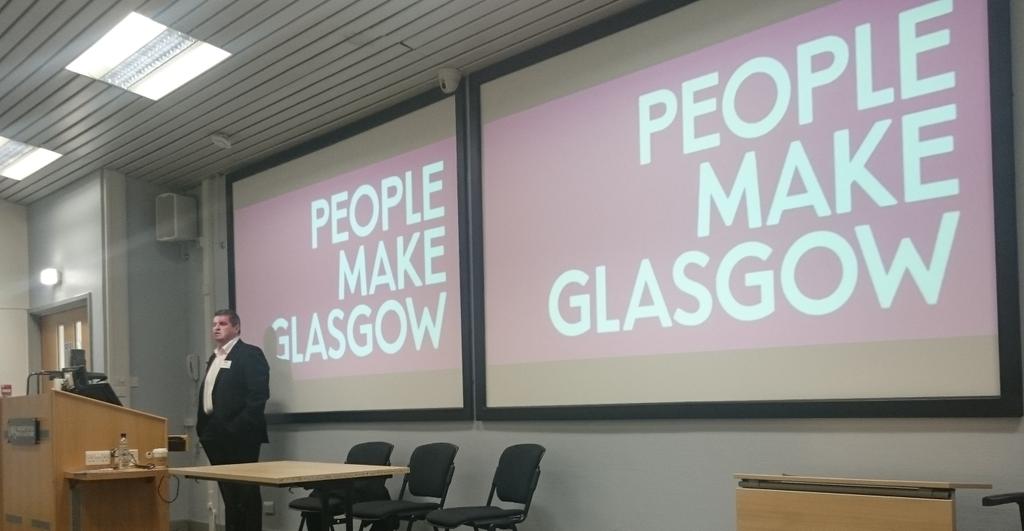 USEC2015's tweet photo. Listening to @joethebear #USEC2015 #peoplemakeglasgow http://t.co/1wHRjoRCMP