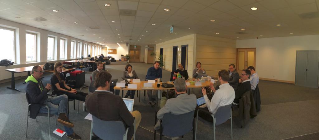 HollandFinTech's tweet image. Preparation meeting with all the travellers to New York trip at our office! #Fintech #startups