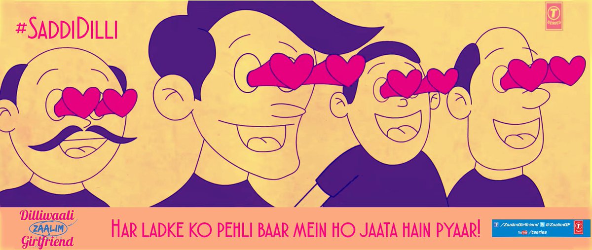 ZaalimGF's tweet photo. Does it really take just #Onelook to fall madly in LOVE? 
It happens in #SaddiDilli http://t.co/mkGBr64vqs http://t.co/YquFQeIH6G