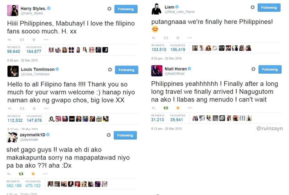 qwertyccc5's tweet photo. FILIPINO DIRECTIONERS EVERYONE #WelcomeToManilaOneDirection #NOCHILLPHILIPPINES http://t.co/CHznkDpzsQ