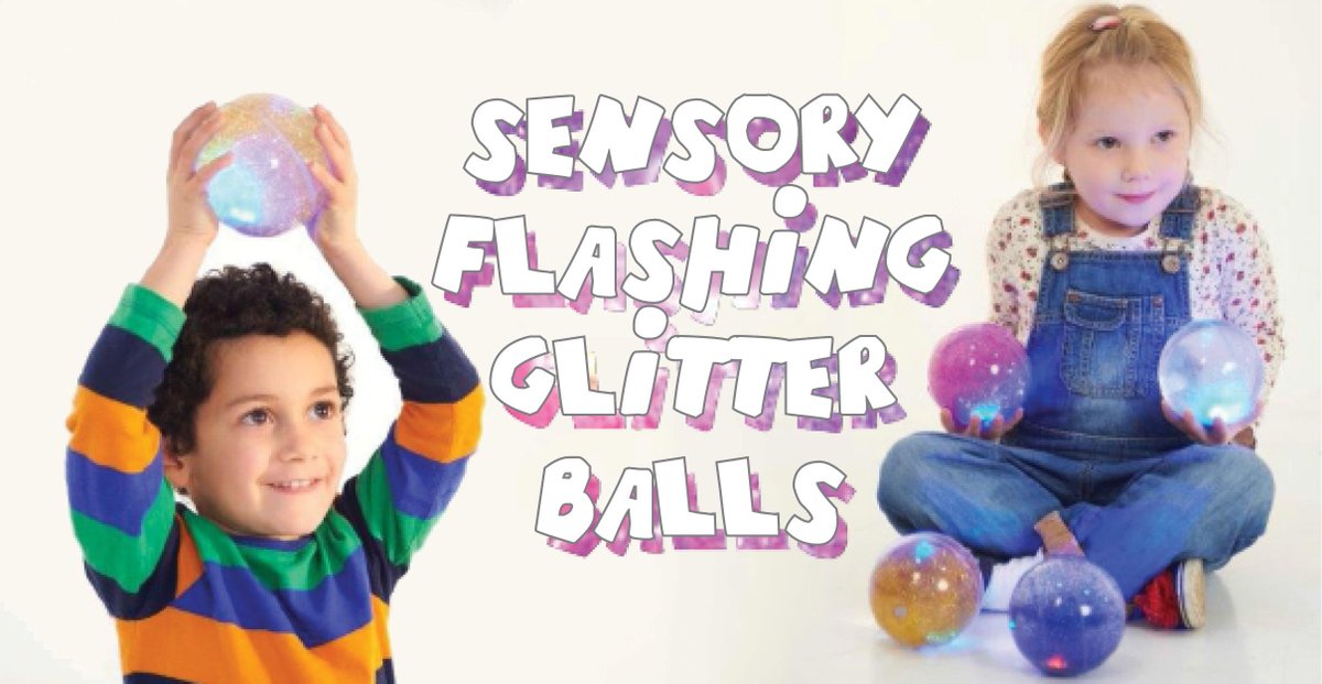 #HappyFriday Have you seen our #NEW Flashing Glitter Balls? Great for use in a #sensory area! bit.ly/1xFwKxa