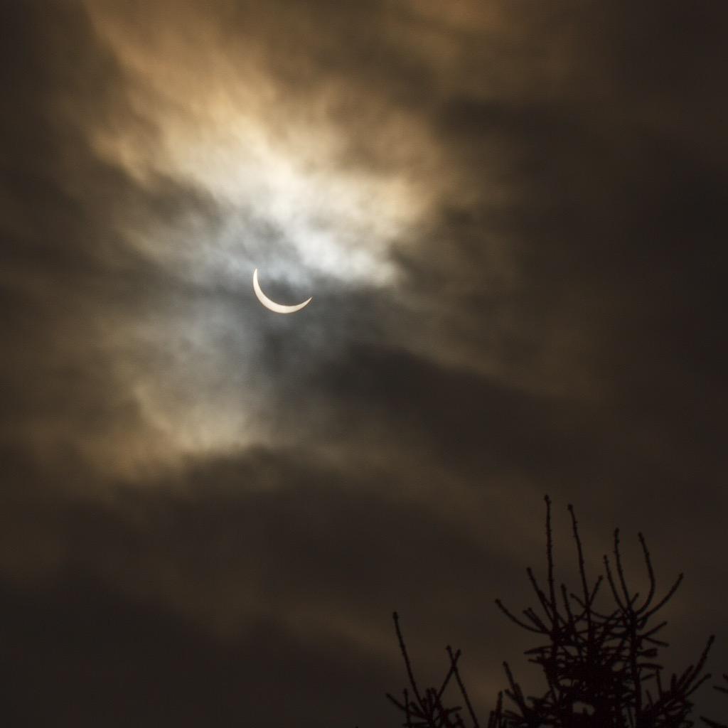 Eclipse from the Wayoh Bungalow!