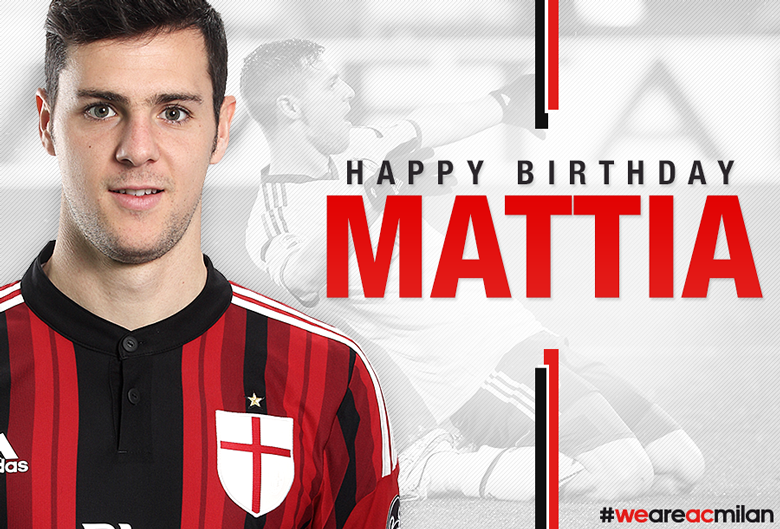 Happy red&black birthday to Mattia Destro! Buon compleanno  