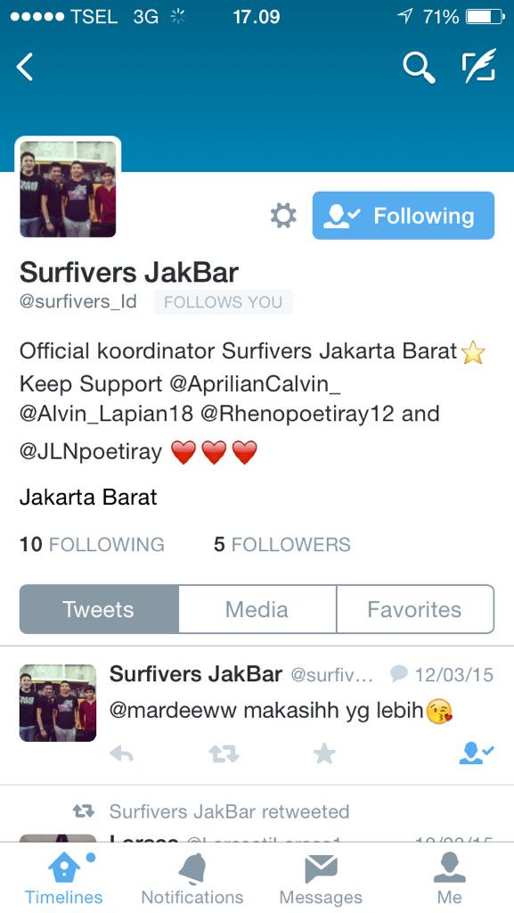 Alvin_Lapian's tweet photo. Resmi yaa @surfivers_Id http://t.co/H2JIeWFY9Z