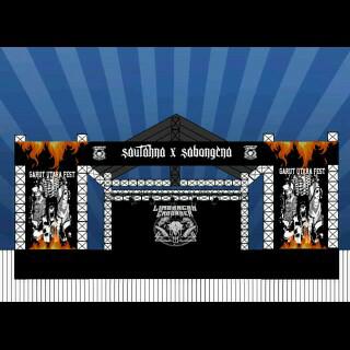 Inilah Konsep Panggung buat event Minggu ini.. <a href="/Carurontdeath/">CARURONT DEATH</a> live at #GarutRebelFest