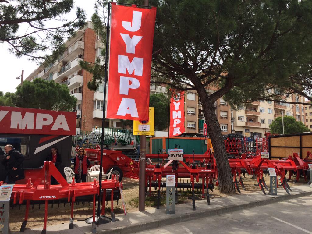 En la <a href="/FiraMollerussa/">Fira de Mollerussa</a> podemos ver maquinaria de <a href="/jympa/">JYMPA</a>. Hasta el domingo! Más info en #Interempresas o en @ie_agro.