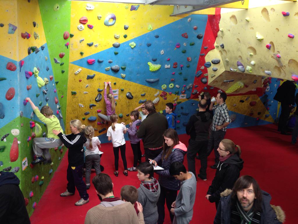RT <a href="/ClimbingWorks/">The Climbing Works</a>: Great start to the day <a href="/GOoutdoors/">GO Outdoors</a>