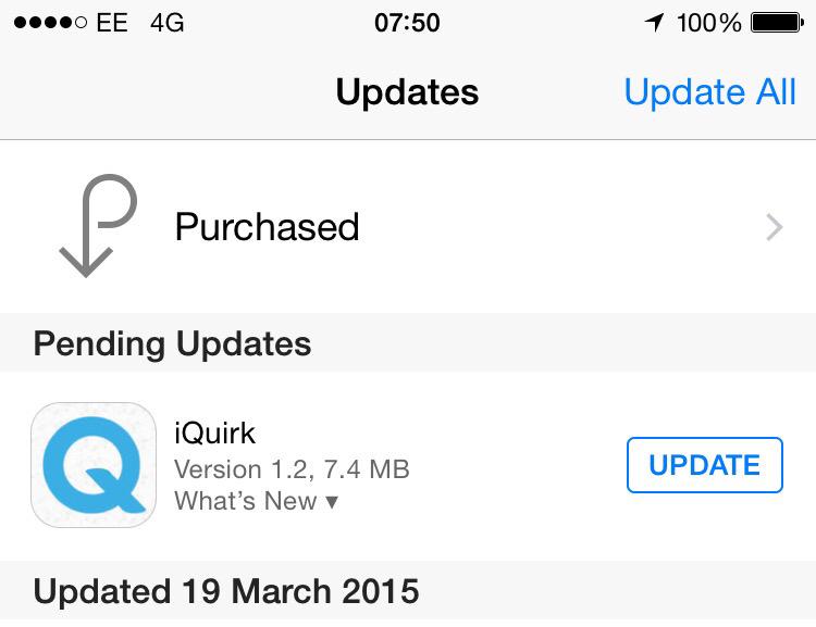 iQuirkWorld's tweet photo. It's here! iQuirk just got even better! #update #apps #apple #free #snap #puzzles #Messaging http://t.co/RGgAxiZiDZ