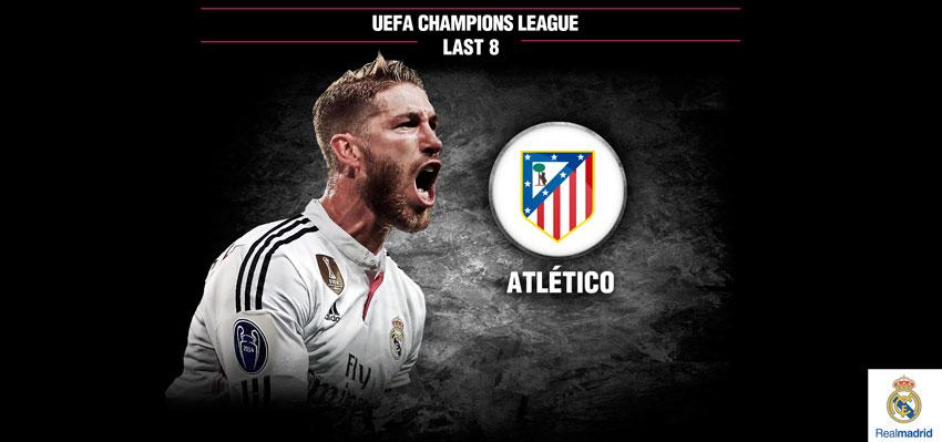 realmadrid's tweet image. Atletico - Real Madrid #UCL