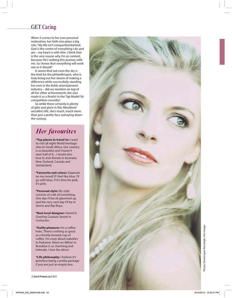 Wow! Love my article in <a href="/GetItPTA/">Get It Pretoria</a> - thank you so much for writing my story ❤️ #blessedbeyondmywishes #thankful #happy