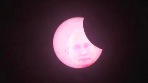 armeyskov's tweet photo. #Putin on the #Sun.
#SunEclipse #Eclipse2015 #Eclipse #Russia #PutinMissing http://t.co/0rN8BDJEyp