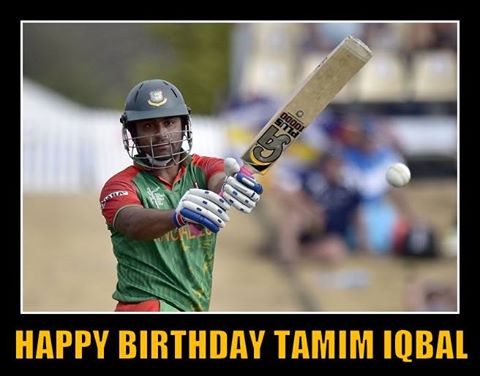 Greymind43: A very happy birthday to Bangladesh\s Tamim Iqbal.   