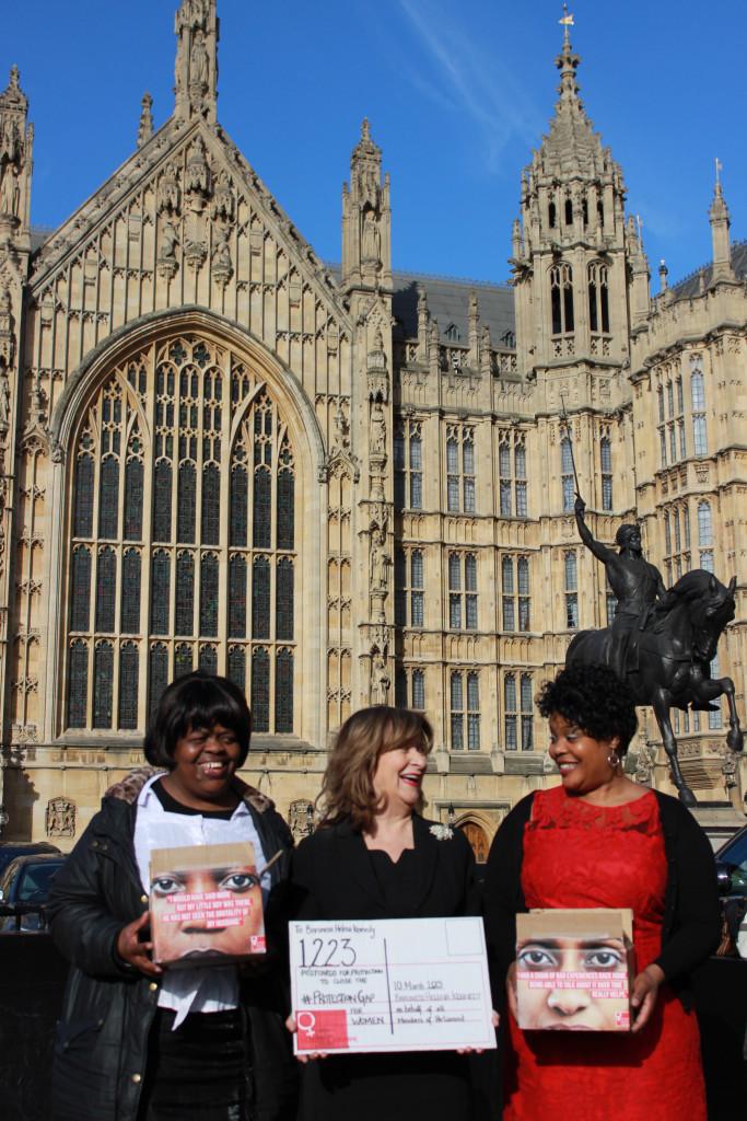 AsylumAid's tweet photo. #GlasgowGirls Christie, Mhurai &amp; Baroness Kennedy agree we need to close the #ProtectionGap | http://t.co/Uez4swIKh2 http://t.co/pCZwYZ77pW