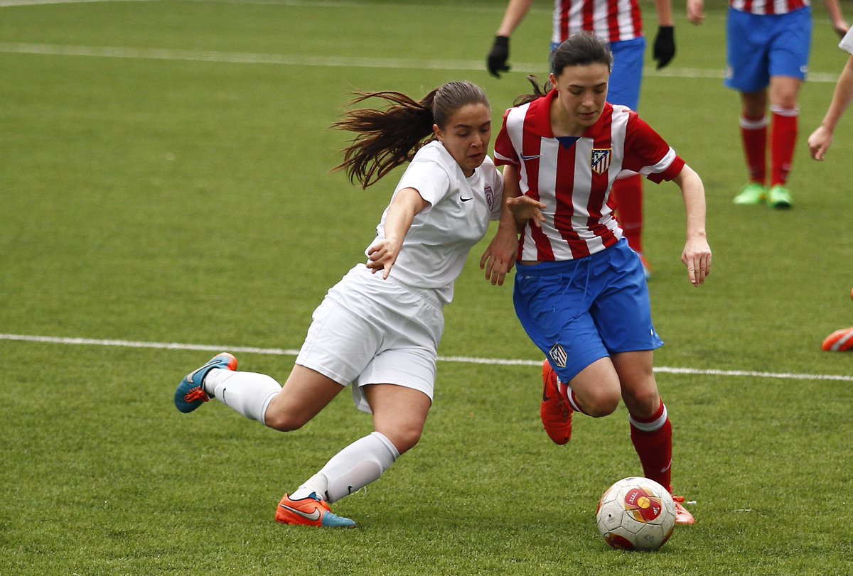 El Féminas C tendrá una salida complicada ante el Vallecas CF. ¡Mucha suerte chicas! ➥ bit.ly/1I4eW4Z