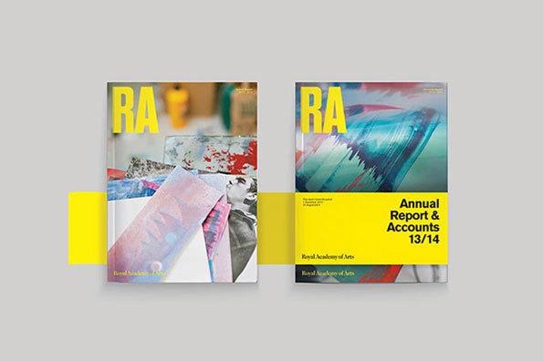 We're really enjoying the Annual Report for the <a href="/royalacademy/">Royal Academy</a>, designed by <a href="/gaggeroworks/">Constanza Gaggero</a> – itsnicethat.com/articles/gagge…