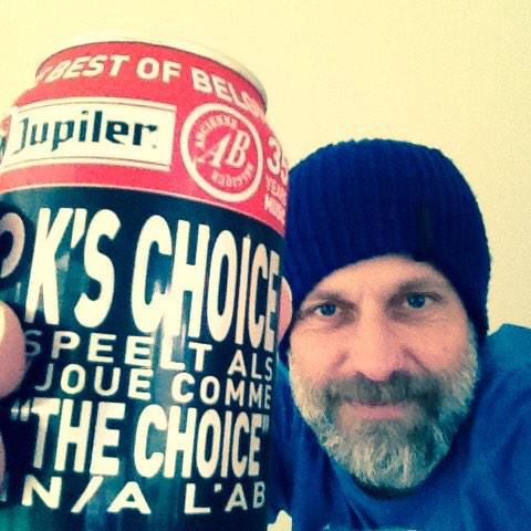 Thank you Jupiler for printing us on your cans, and for the amount of beer you send us( still working on it :) #AB35