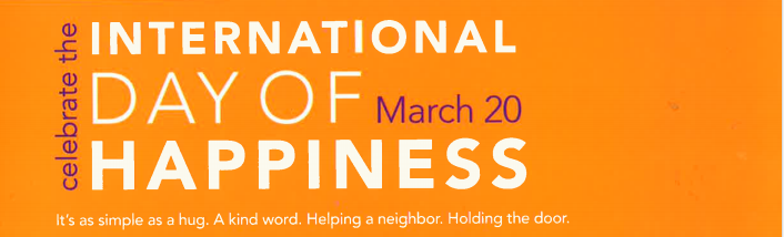 Celebrate with us !
#InternationalDayOfHappiness #happinessday #HappyDay #HappyPlanet  #HappySoundsLike