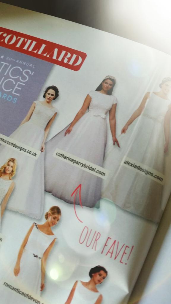 Our 1509 is proving to be everyone's favourite - including <a href="/wimagazine/">Wedding Ideas</a> catherineparrybridal.com