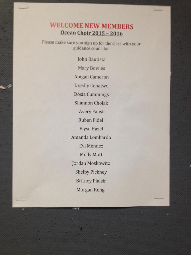 OTHSChorus tweet media