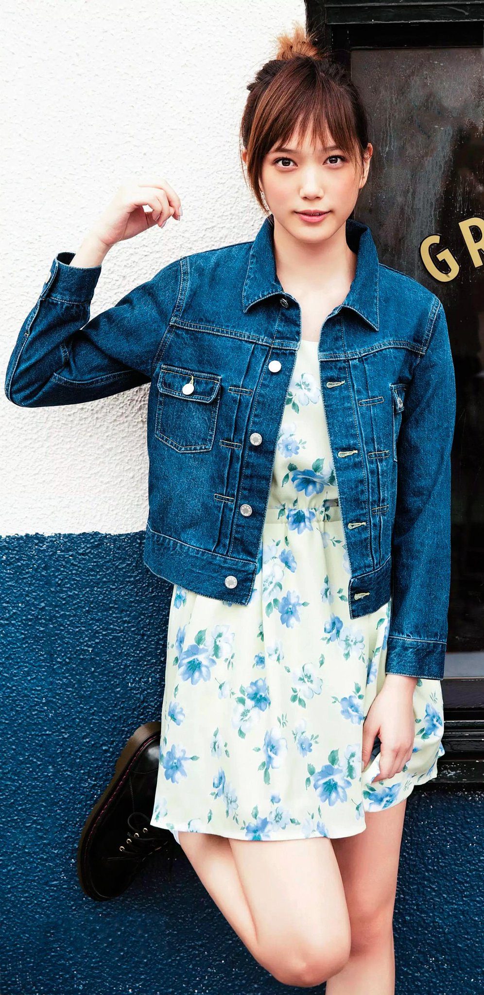 本田翼 ばっさーランド No Twitter ばっさー 本田翼 Gジャン 花柄ワンピース 可愛いと思ったらrt Http T Co Gfegey18hx