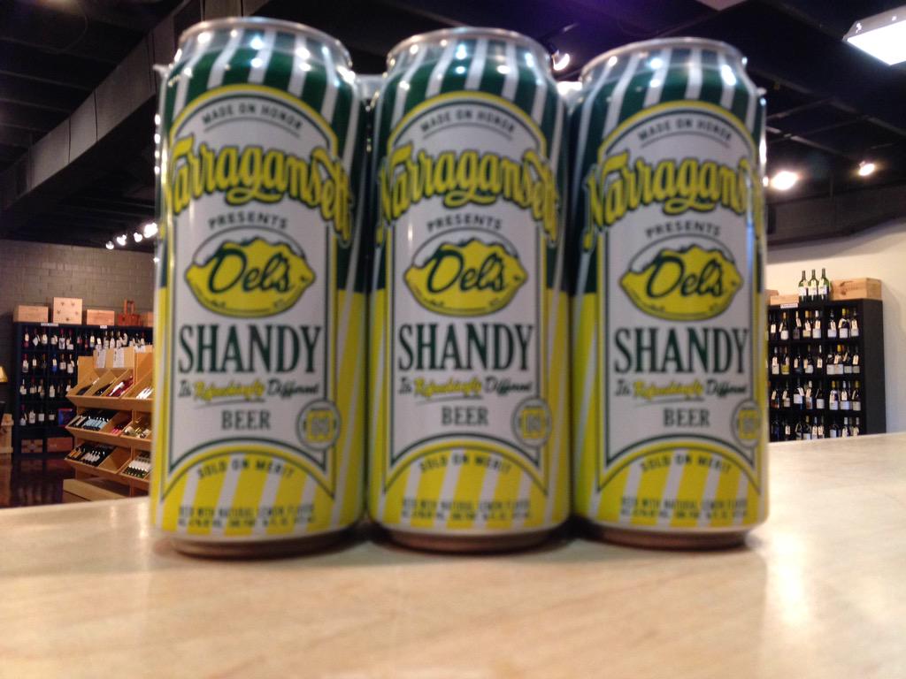 ridgewoodbeer's tweet image. It's back!  @Gansettbeer Del's Shandy.