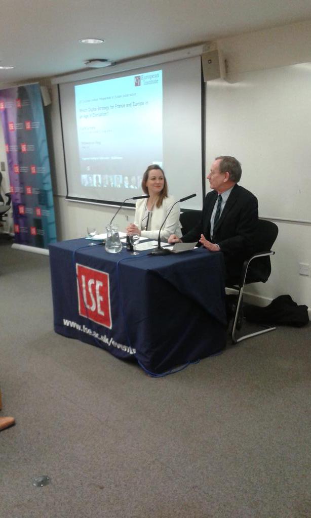 @axellelemaire is welcomed by Prof Iain Begg of the EI #LSEFrance http://t.co/Cja842KfER