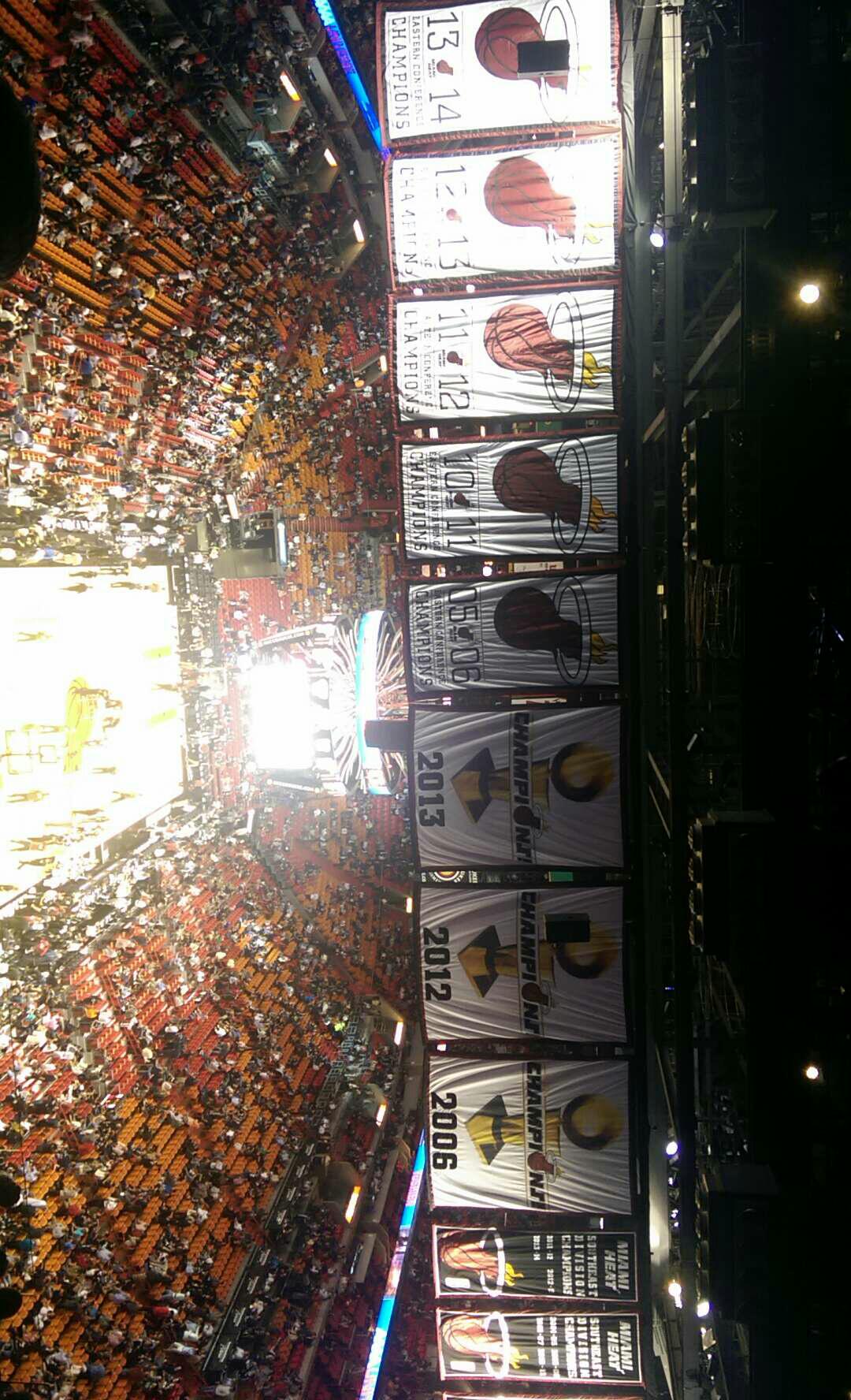 Happy birthday to the godfather Pat Riley, the reason why we have all of these banners hanging in the AAA  