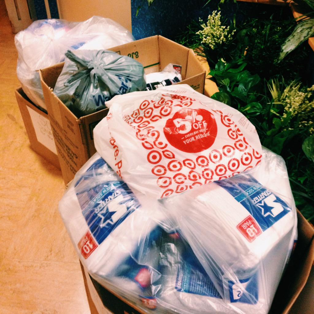 UnkCsf's tweet photo. We will be donating 921 socks to the homeless! Thank you for your generosity! #csfONE #CSFcincy http://t.co/R1wCCqVS8W