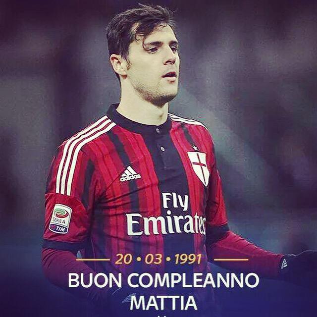  Happy red&black birthday to Mattia Destro! Buon compleanno        