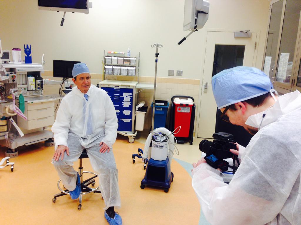 Watch out for the <a href="/jimblue/">Jim Blue</a> documentary on @nbc24wnwo about the Kidney Transplant Surgery Program at @UToledoHealth!