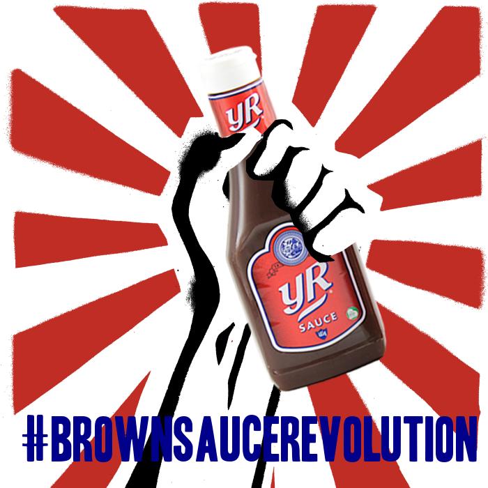 Do you believe in a future in which no meal shall be denied the right to be delicious? Join the #brownsaucerevolution