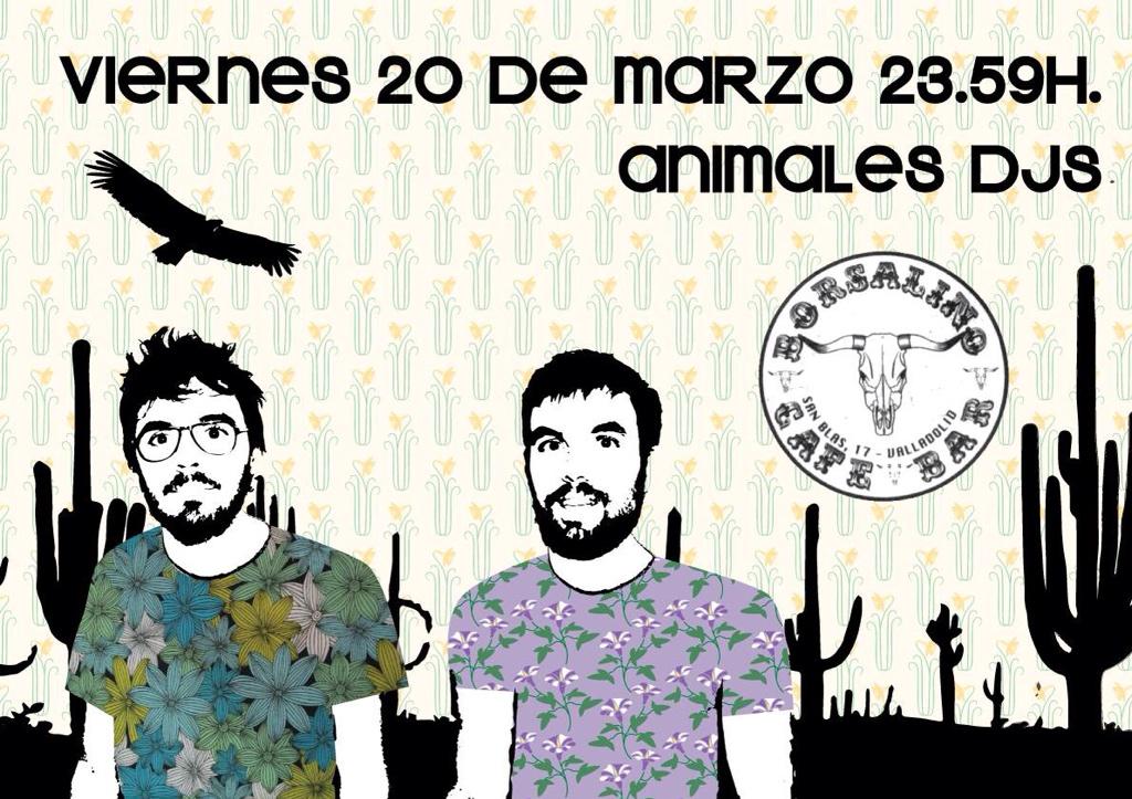 Esta noche estaremos poniendo temazos en el Borsalino desde las 23.59