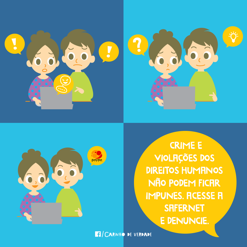 carinhoverdade's tweet photo. Caso encontre imagens, vídeos ou qualquer material que seja atentatório aos Direitos Humanos, denuncie! http://t.co/NeAq4jWebh