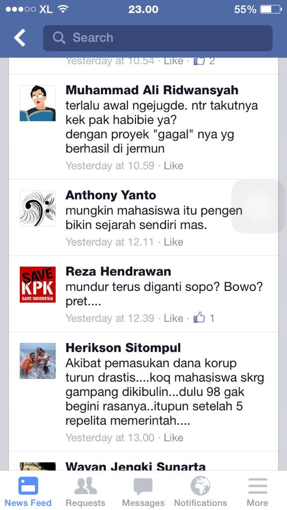 AnggrainiDiane's tweet photo. Mahasiswa, Ini sedikit bukti kalau perjuangan kalian terus saja di lecehkan.Tapi.SELAMAT BERJUANG!!! @PintarPolitik http://t.co/tf166XFgYH