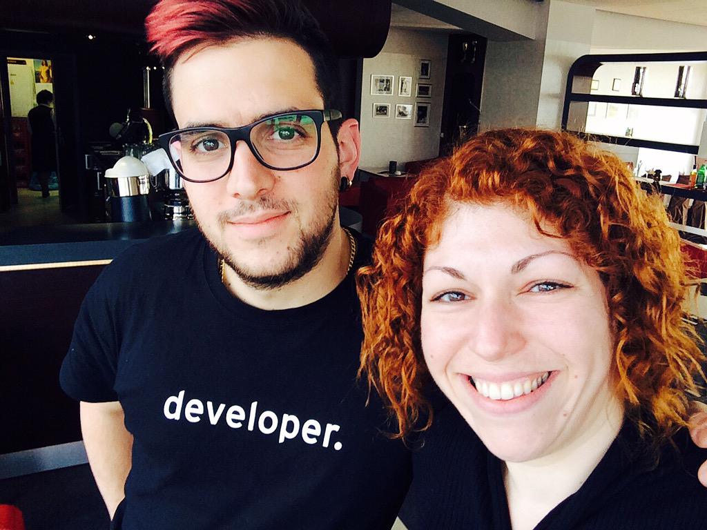 RedHatJobs's tweet photo. RT @thatdocslady: #redhat'rs invaded Poznan. Ready to rock some #python + #agile docs :-) @STXNext #STXNextSummit http://t.co/beg3N30Rjl